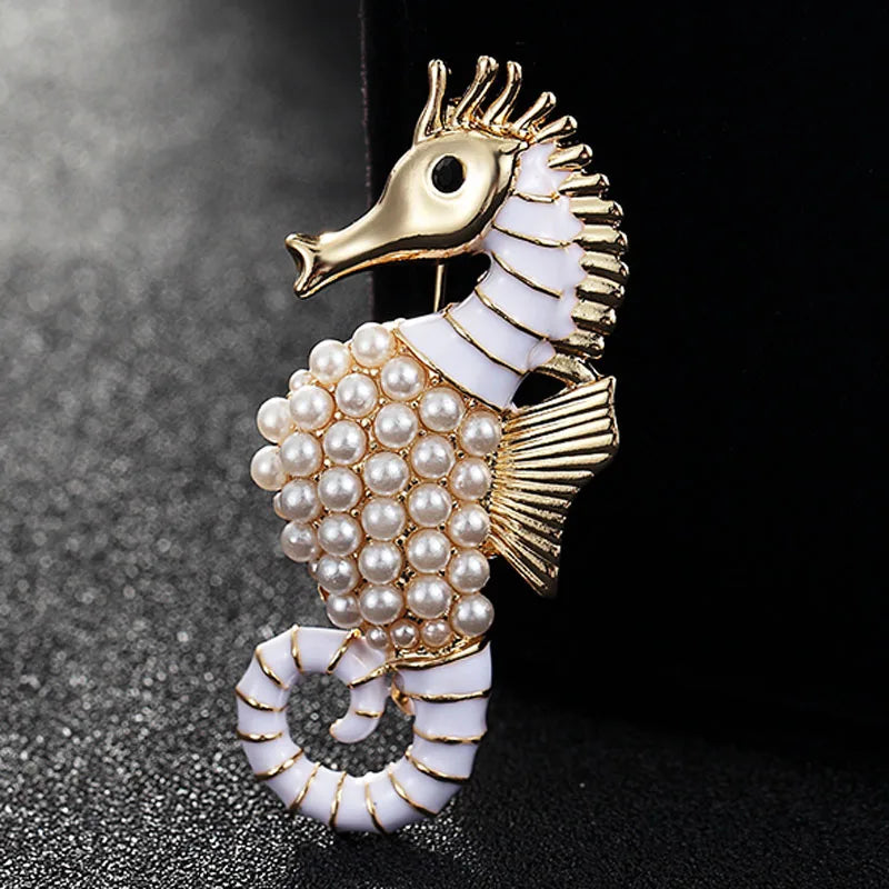 Seahorse Brooches