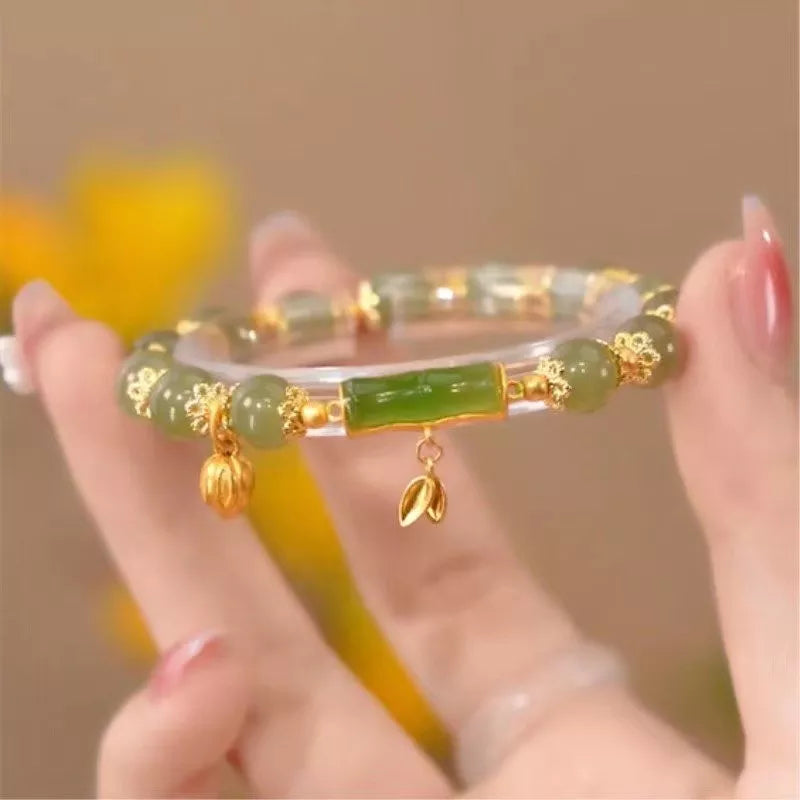 Imitation Hetian Jade Women's Bracelet