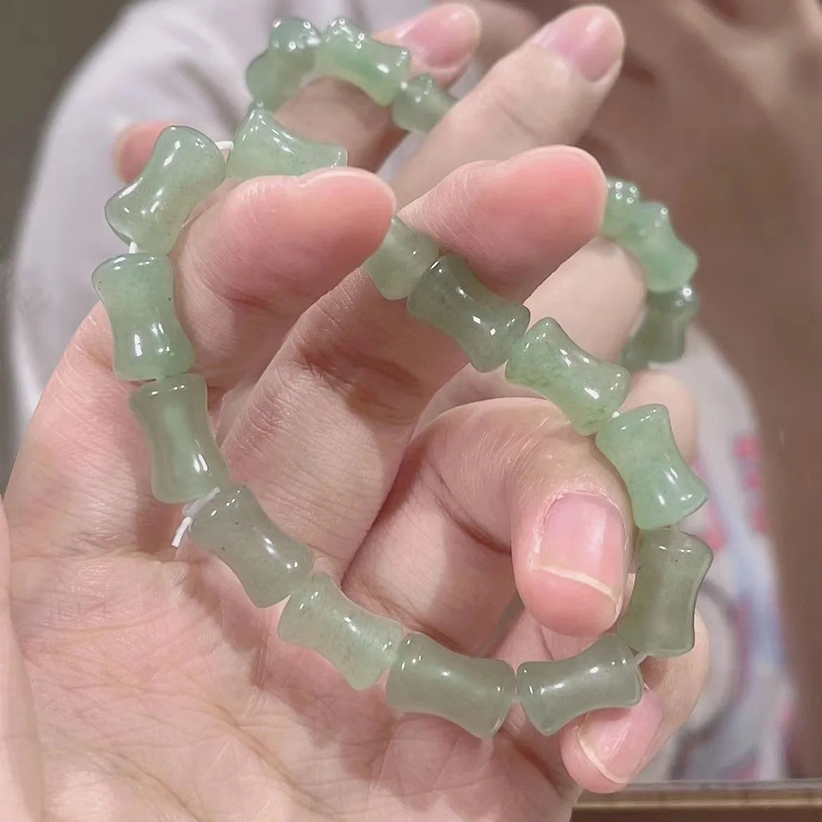Imitation Hetian Jade Women's Bracelet